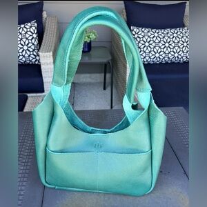 Portland Leather Medium Madison in Seaglass. NWOT.
